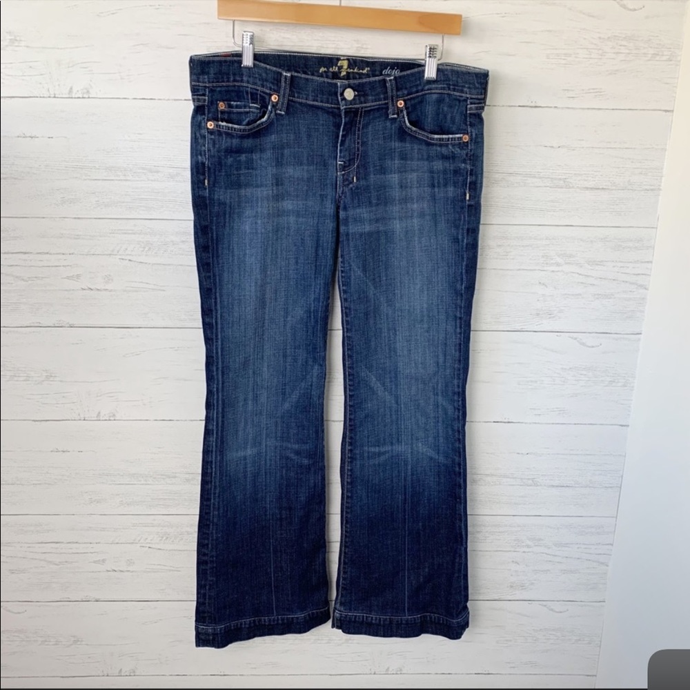 7 For All Mankind Dojo Flare Jeans Size 31